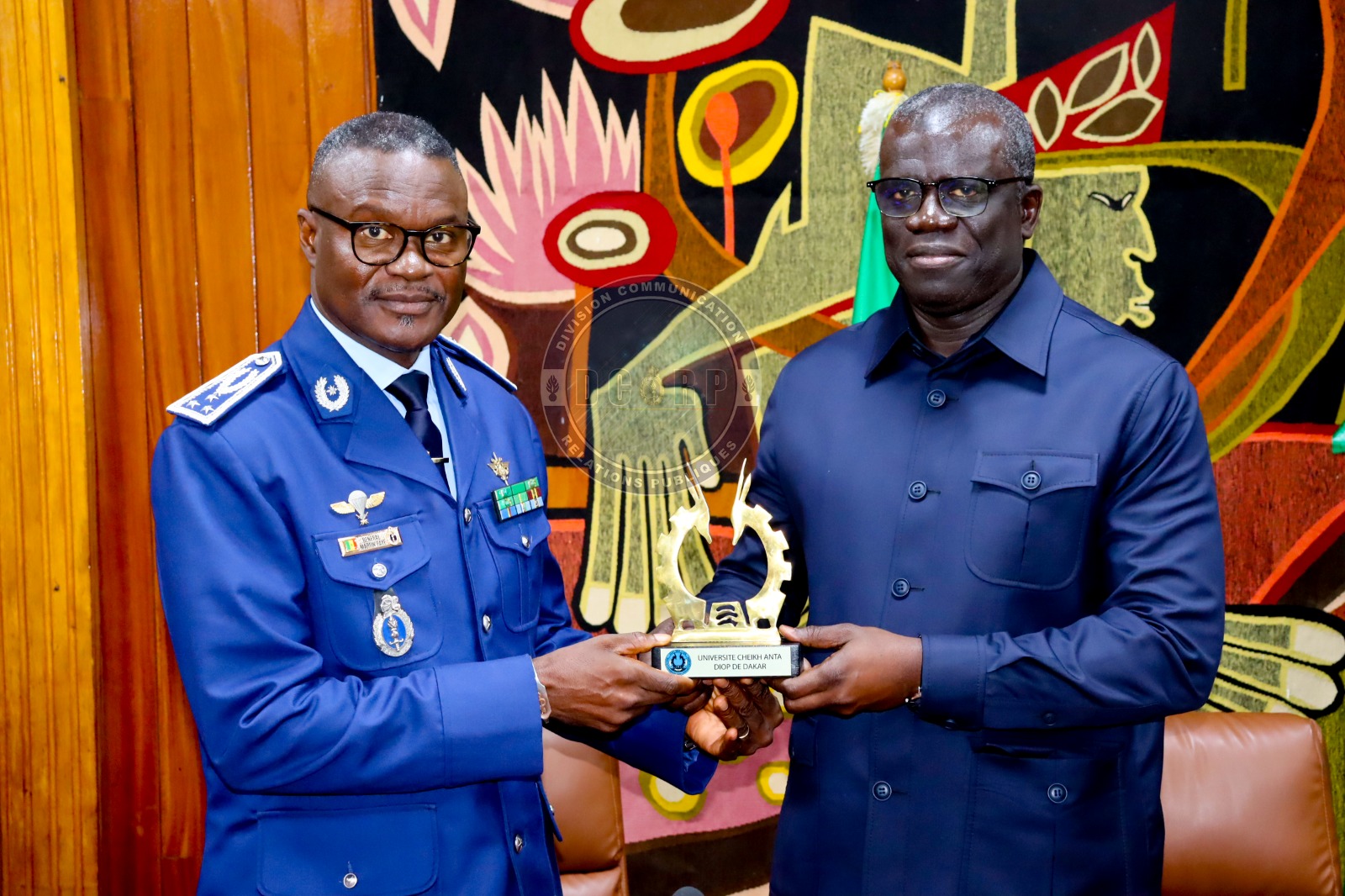 Cérémonie de signature de la convention de partenariat entre la Gendarmerie nationale et l’Université Cheikh Anta Diop de Dakar (UCAD)